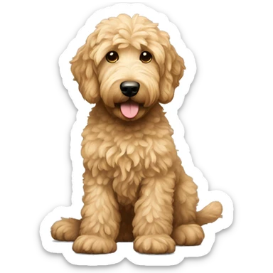 Goldendoodle  sticker