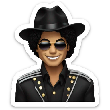 michael jackson sticker