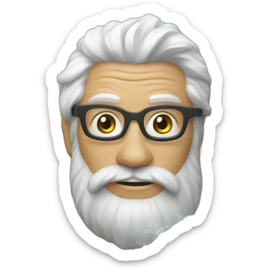 Un nain faisant du surf  sticker