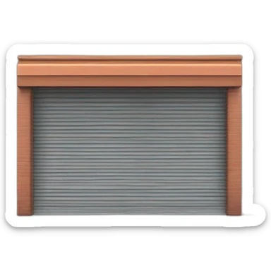 company name cvantid and roller shutter sticker