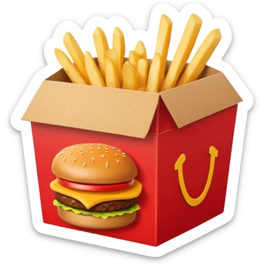 happy meal sticker