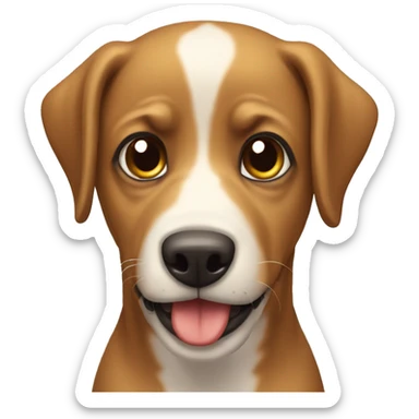 Perro ladrando  sticker