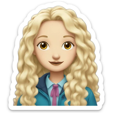 Luna lovegood sticker