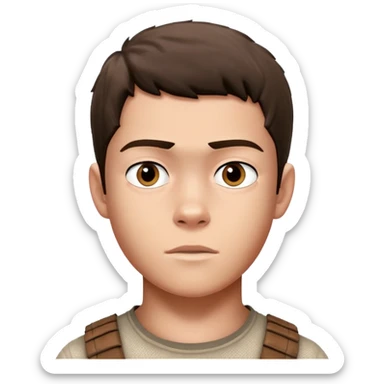 Thomas from The Maze Runner sticker