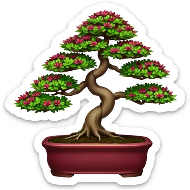 Bonsai Burgundy sticker