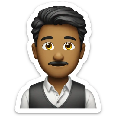 Vijay with tvk flag  sticker