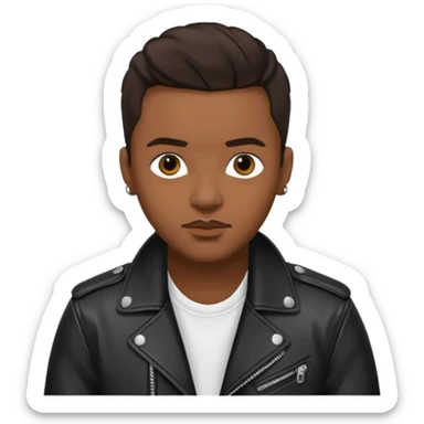 Avant, R&B Singer with dark brown hair sticker