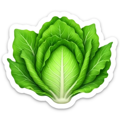 lettuce leaf sticker