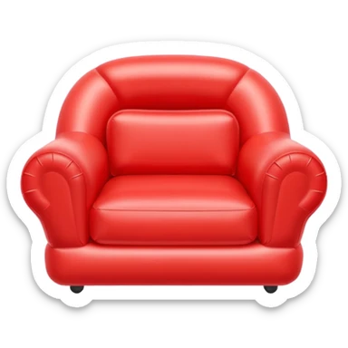 inflatable armchair sticker