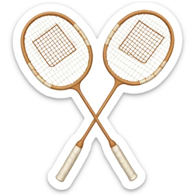 Badminton  sticker
