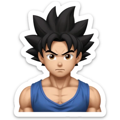 Goku black sticker