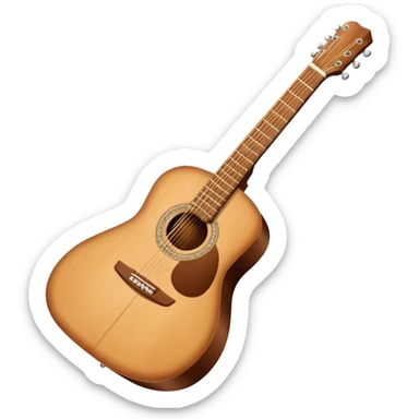 Guitar sticker