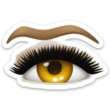 tools for eyelash extension technicians sticker