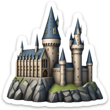 Hogwarts Castle sticker