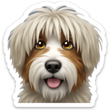 shaggy dog sticker