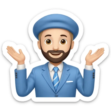 rabbi flying to israel sticker