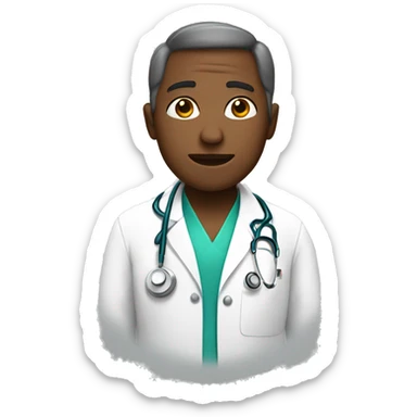 Medical doctor sticker