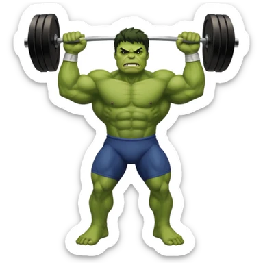 Hulk who says - at globle gym, we are better than you and we know it. sticker