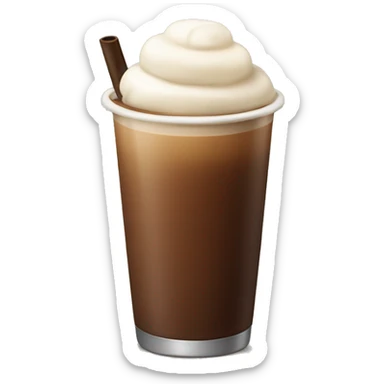 Warm kakao drink sticker