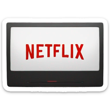 Netflix N sign sticker