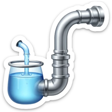 Water pipe sticker