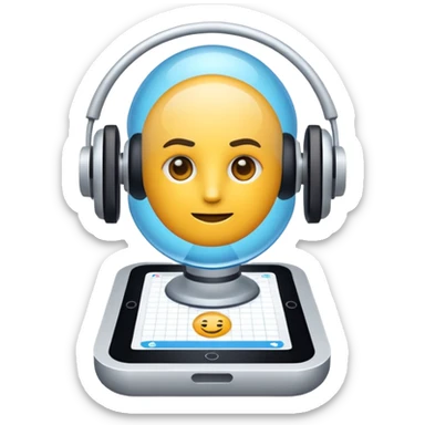 Custom AI Solutions related to busniess sticker