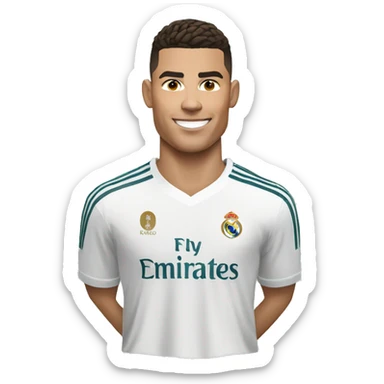 Ronaldo of Real Madrid  sticker