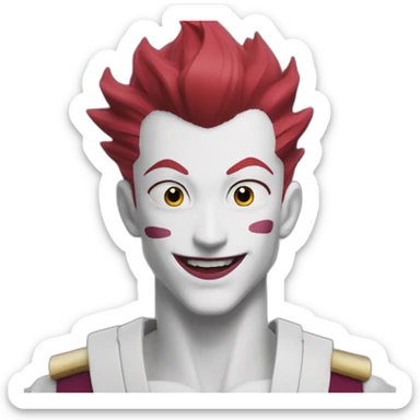Hisoka heureux sticker