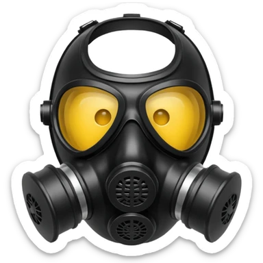 chemical mask sticker