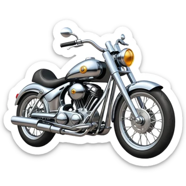 Bullet bike emoji  sticker