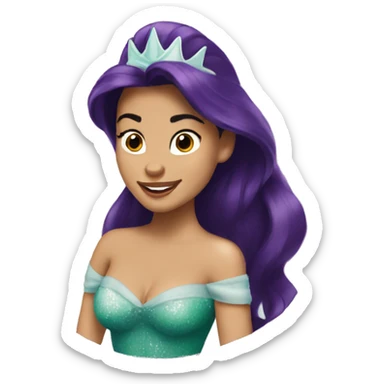 princess ariel sticker