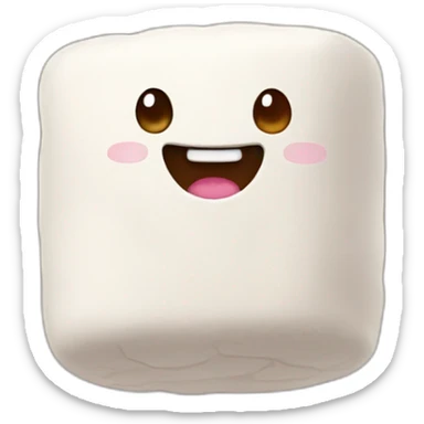 marshmallow sticker