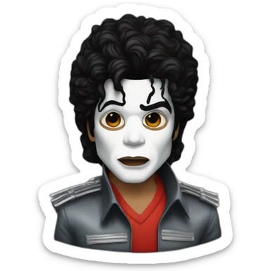 Michael Jackson Thriller sticker