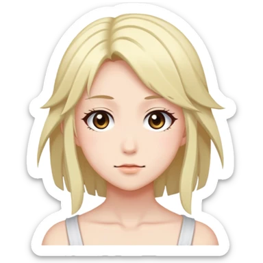 The character 'Frieren' from anime 'Frieren: Beyond Journey's End (葬送のフリーレン)' sticker