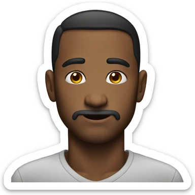 Raising eyebrow  sticker