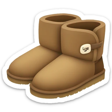 UGG slippers  sticker
