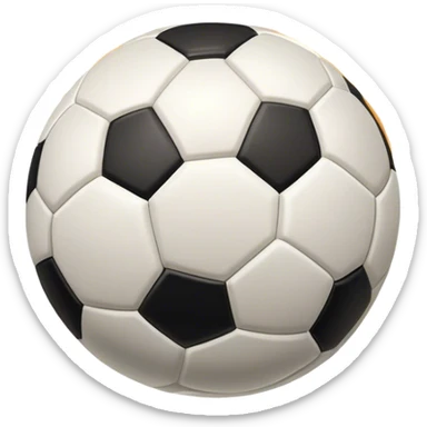 Cinematic Realistic image of an AFL ball captured mid-flight with dynamic motion blur and finely detailed rugged textures, set under dramatic stadium lighting that evokes high-energy athleticism sticker