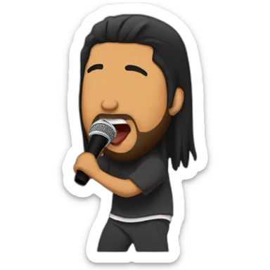 deftones performing on stage sticker