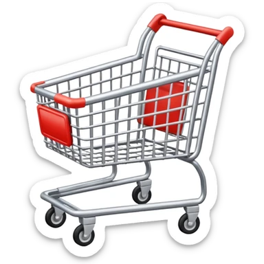 emoji for groceries like empty cart sticker