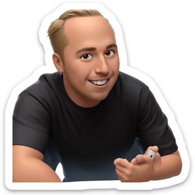 boy in shirt meme sticker