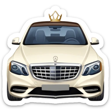 Two tone maybach Mercedes  sticker