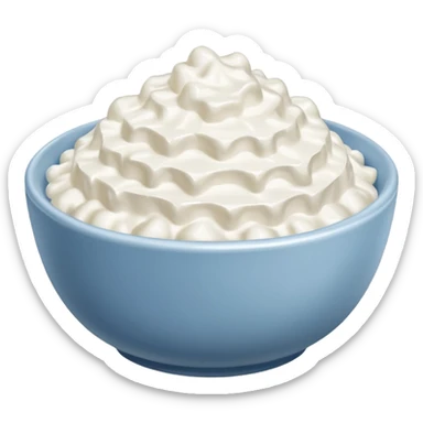 cottage cheese sticker