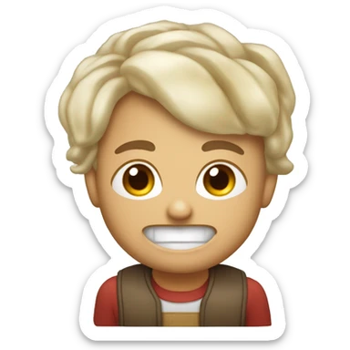 Döner mit scharfem Pulver sticker