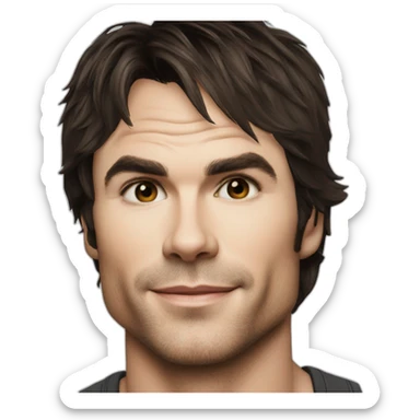 Ian somerhalder sticker