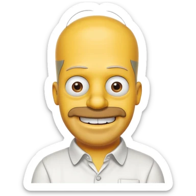 Homer Simpson  sticker
