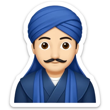 Türk bayrağının mavi hali 🇹🇷 sticker