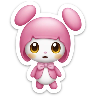 my melody  sticker