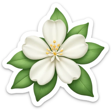 Jasmine Flower sticker