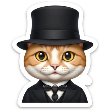 cat spy sticker