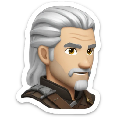 Geralt of rivia sticker